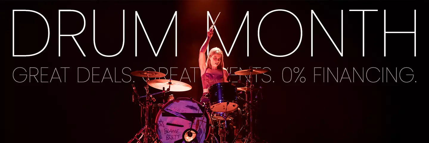 May is Drum Month at Long & McQuade!